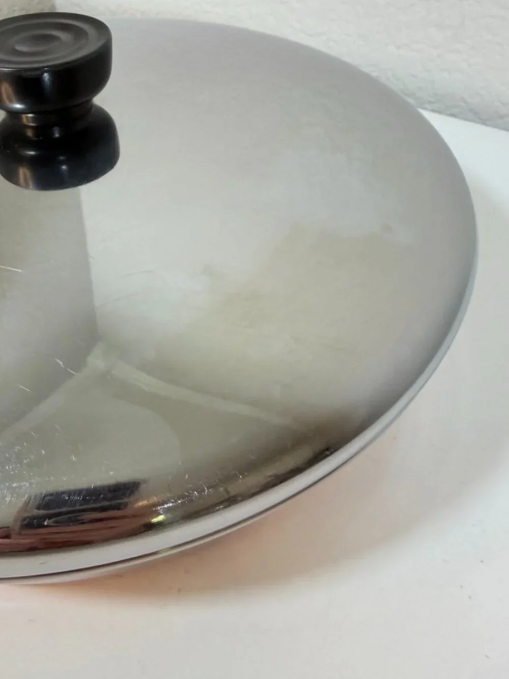 Vintage Revere Ware 10in -90d Skillet Frying Pan 1801 Copper Clad ILL USA w/ Lid